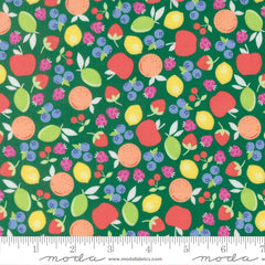 Fruit Salad Emerald Fruit Cup Yardage by Corey Yoder for Moda Fabrics