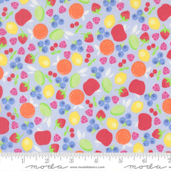 Fruit Salad Light Blue Fruit Cup Yardage by Corey Yoder for Moda Fabrics