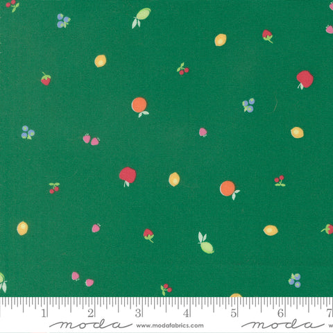 Fruit Salad Emerald Fruit Snack Yardage by Corey Yoder for Moda Fabrics