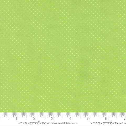 Fruit Salad Lime Pin Dot Yardage by Corey Yoder for Moda Fabrics