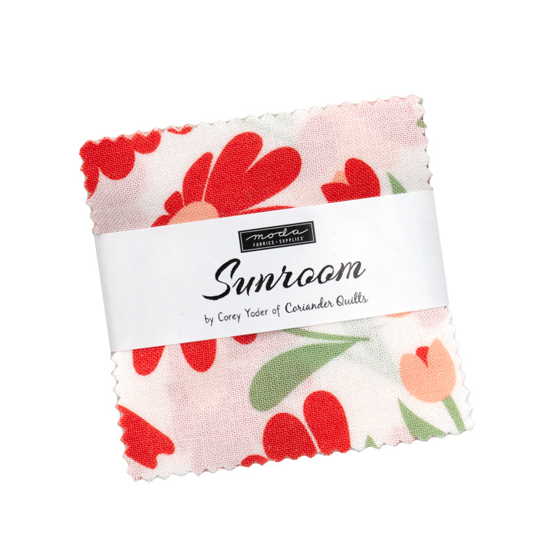 Sunroom Mini Charm by Corey Yoder of Coriander Quilts for Moda Fabrics