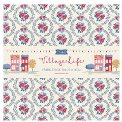 Village Life 10" Fabric Stack by Tilda for Tilda Fabrics
