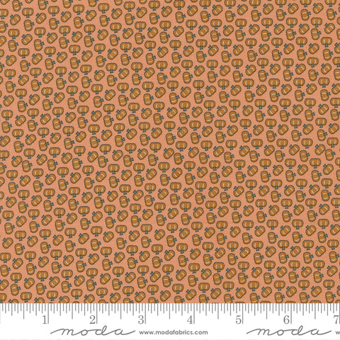 Owl-O-Ween Pumpkin Pumpkin Patch Yardage by Urban Chiks for Moda Fabrics
