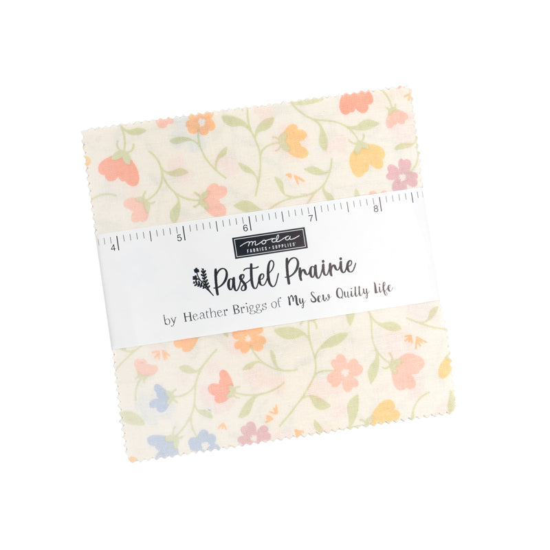 Pastel Prairie Charm Pack by Heather Briggs for Moda Fabrics