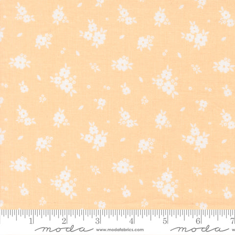 Pastel Prairie Peach Bloomers Yardage by Heather Briggs for Moda Fabrics