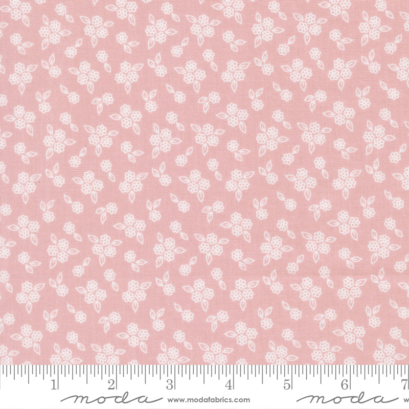 Pastel Prairie Fading Rose Petals Yardage by Heather Briggs for Moda Fabrics