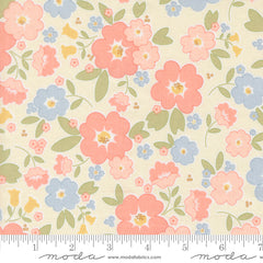 Handmade Sweetness Porcelain Vintage Blooms Yardage by Heather Briggs for Moda Fabrics