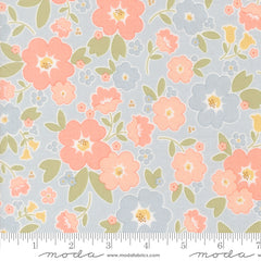Handmade Sweetness Sky Vintage Blooms Yardage by Heather Briggs for Moda Fabrics