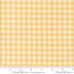 Handmade Sweetness Butterscotch Checks Yardage by Heather Briggs for Moda Fabrics