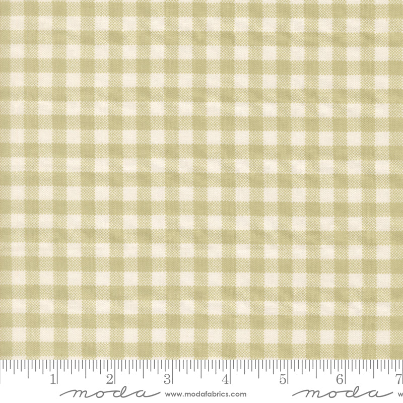 Handmade Sweetness Pear Checks Yardage by Heather Briggs for Moda Fabrics