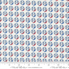 Play Ball Chalk Fastball Yardage by 
 Moda Fabrics