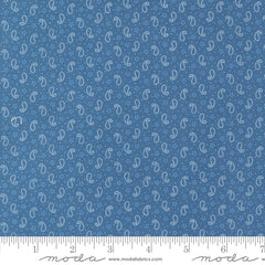 Denim & Daisies Denim Petite Paisleys Yardage by Fig Tree & Co. for Moda Fabrics