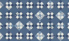 Denim & Daisies Midnight Jeans Sweet Sixteen Patchwork Yardage by Fig Tree & Co. for Moda Fabrics