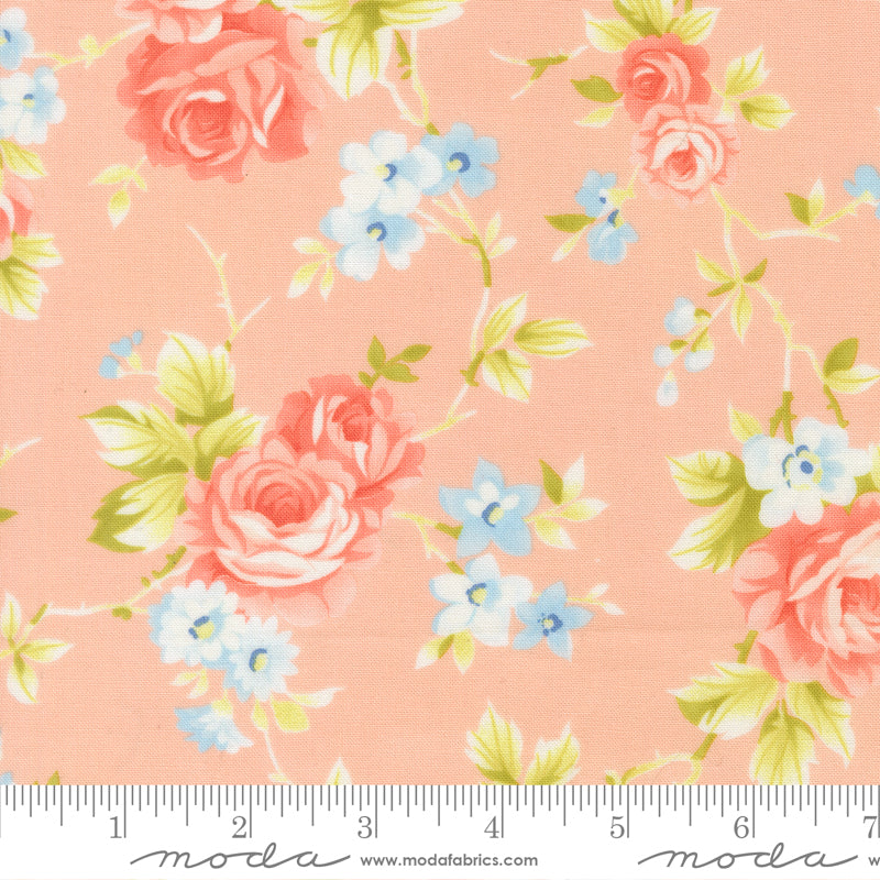 Rosie Rose Country Rose Yardage by Fig Tree & Co. for Moda Fabrics