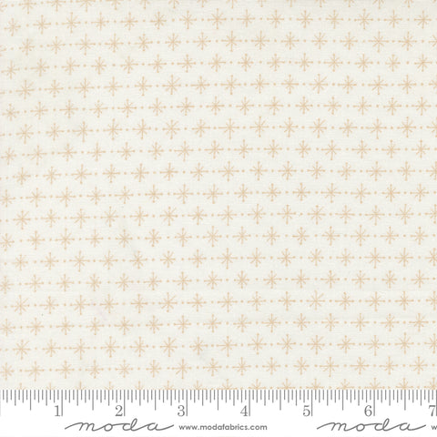 Rosie Whipped Cream Garden Path Twinkling Star Yardage by Fig Tree & Co. for Moda Fabrics