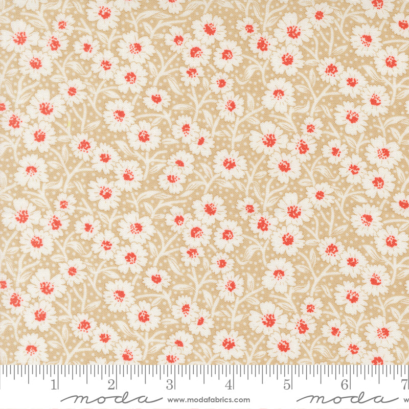 Rosie Garden Path Picnic Bloom Yardage by Fig Tree & Co. for Moda Fabrics