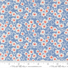 Rosie Blueberry Picnic Bloom Yardage by Fig Tree & Co. for Moda Fabrics