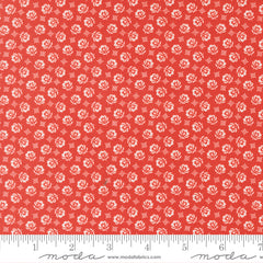 Rosie Strawberry Prairie Toss Yardage by Fig Tree & Co. for Moda Fabrics