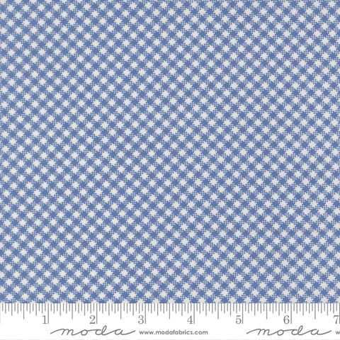 Rosie Denim Jeans Gingham Yardage by Fig Tree & Co. for Moda Fabrics