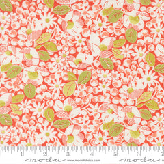 Summer's End Persimmon Garden Bounty Yardage by Fig Tree & Co. for Moda Fabrics