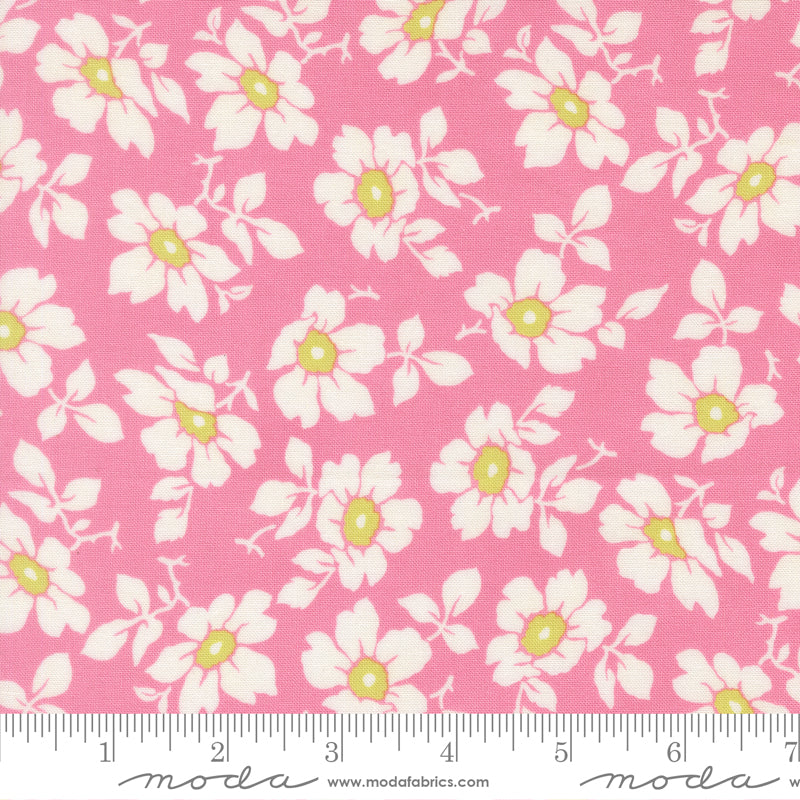 Summer's End Lilac Cosmos Yardage by Fig Tree & Co. for Moda Fabrics