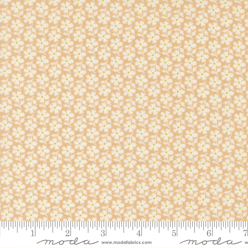 Summer's End Almond Pie Daisies Yardage by Fig Tree & Co. for Moda Fabrics