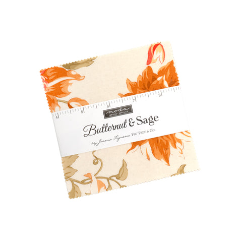 PREORDER Butternut & Sage Charm Pack by Fig Tree & Co. for Moda Fabrics
