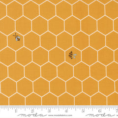 Blossoms & Blooms Sunshine Bees Yardage by Elena Amo for Moda Fabrics