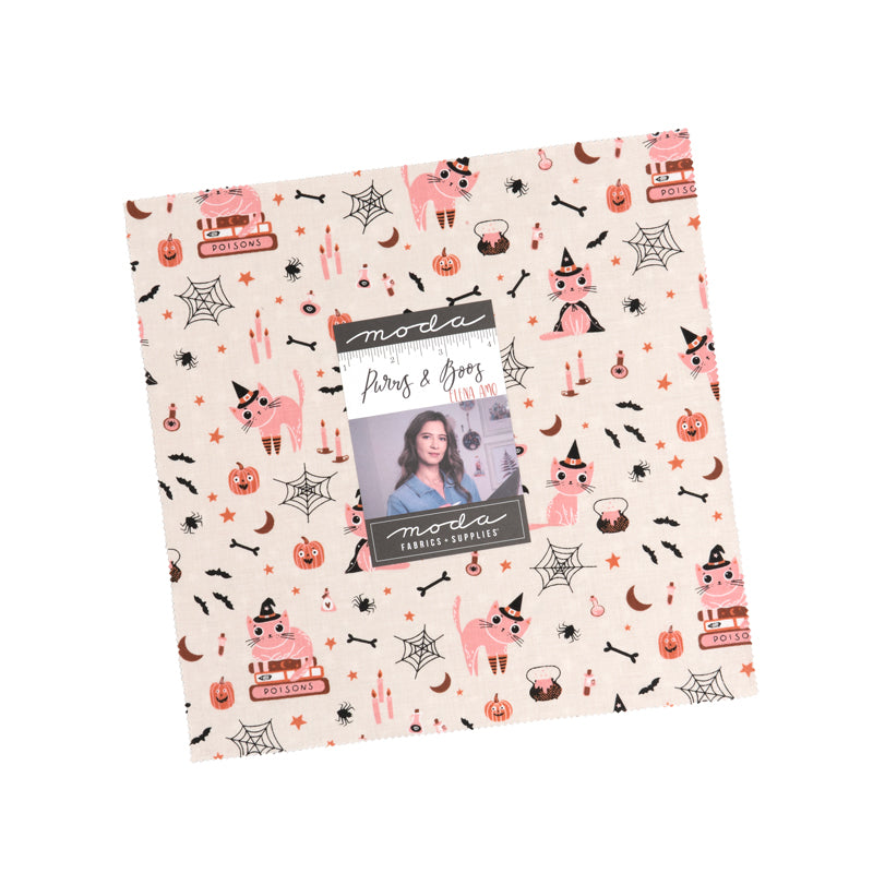 Purrs & Boos Layer Cake by Elena Amo for Moda Fabrics