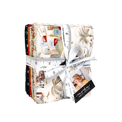 Silent Night Fat Quarter Bundle by Watercolour Heart for Moda Fabrics