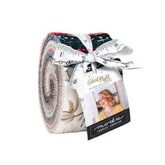 Silent Night Jelly Roll by Watercolour Heart for Moda Fabrics