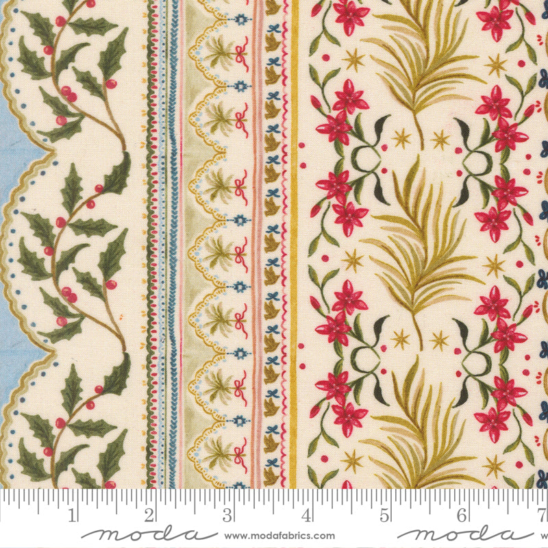 Silent Night Lamb Palms of Wonder Yardage by Watercolour Heart for Moda Fabrics