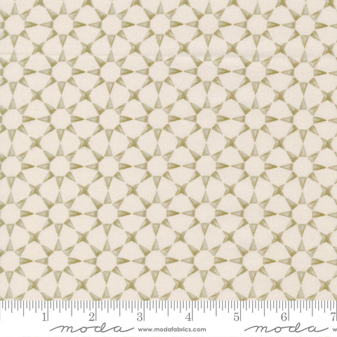 Silent Night Lamb Star Mosaic Yardage by Watercolour Heart for Moda Fabrics
