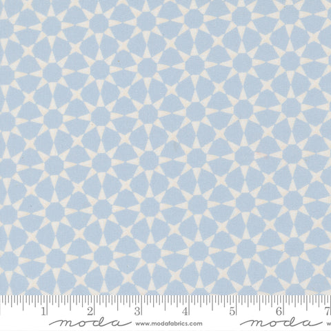 Silent Night Sky Star Mosaic Yardage by Watercolour Heart for Moda Fabrics