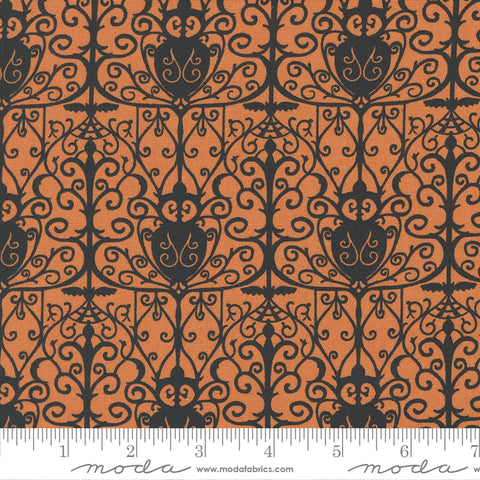Spellbound Pumpkin Garden Gates Yardage by Sweetfire Road for Moda Fabrics
