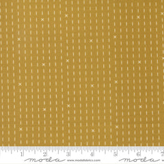 Evermore Honey Hand Stitched Yardage by Sweetfire Road for Moda Fabrics
