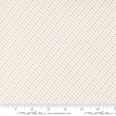 Merrily On High Snow Festive Dot Yardage by Sweetfire Road for Moda Fabrics