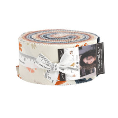 Folk & Lore Jelly Roll by Fancy That Design House for Moda Fabrics