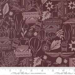 Windfall Merlot Cozy Up Yardage by Fancy That Design House for Moda Fabrics