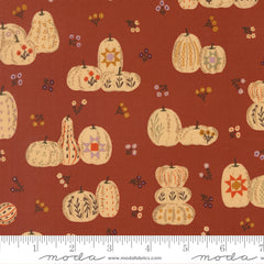 Windfall Rust Pumpkin Patches Yardage by Fancy That Design House for Moda Fabrics