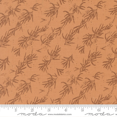Wellspring Coral Seashell Branches Yardage by Fancy That Design House for Moda Fabrics
