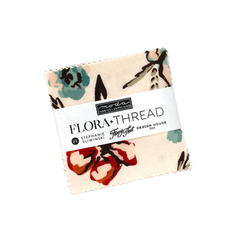 PREORDER Flora & Thread Mini Charm by Fancy That Design House for Moda Fabrics