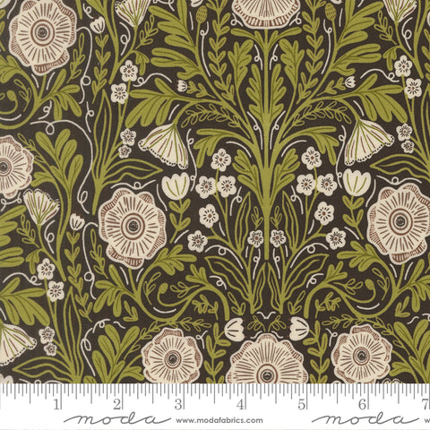 The Henhouse Iron Poppy Yardage by Gingiber for Moda Fabrics