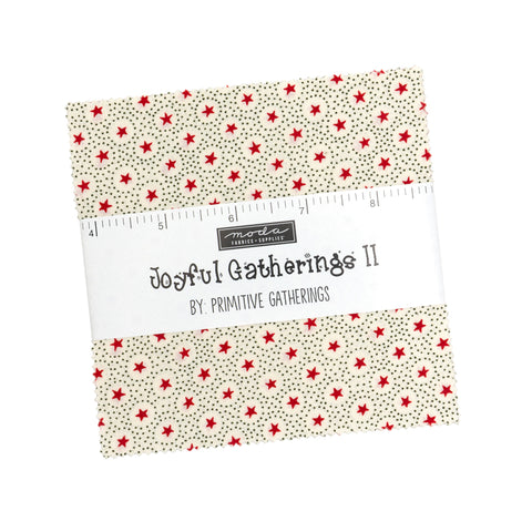 PREORDER Joyful Gatherings II Charm Pack by Primitive Gatherings for Moda Fabrics