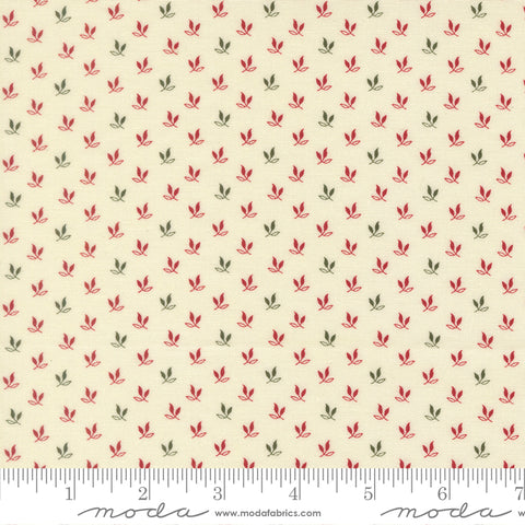 Joyful Gatherings II Cloud Leaf Sprig Yardage by Primitive Gatherings for Moda Fabrics