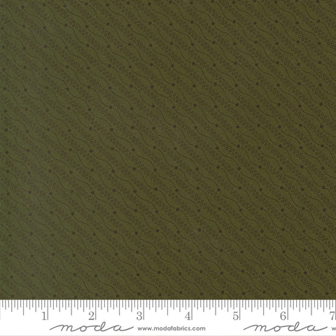 Joyful Gatherings II Evergreen Razzle Dazzle Yardage by Primitive Gatherings for Moda Fabrics