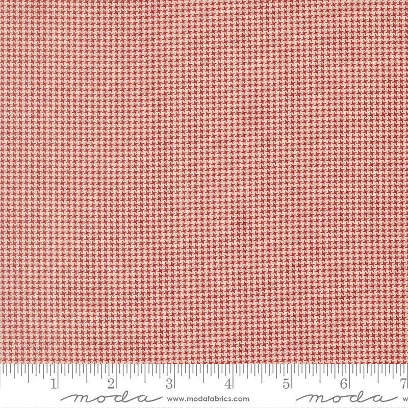 Joyful Gatherings II Cloud Mini Hounds Tooth Yardage by Primitive Gatherings for Moda Fabrics