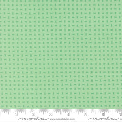Scenery Aqua Spools Yardage by Elizabeth Hartman for Moda Fabrics