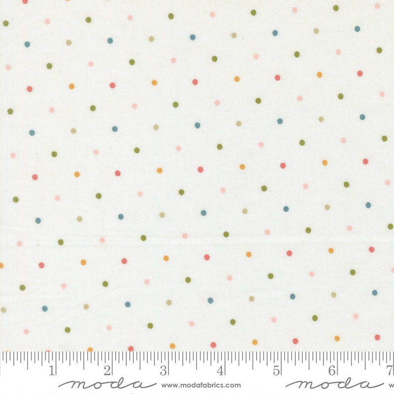 Wild Honey Daisy Magic Dot Yardage by Lella Boutique for Moda Fabrics