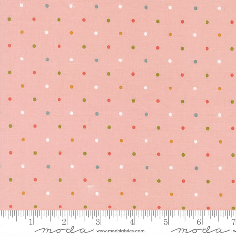 Wild Honey Carnation Magic Dot Yardage by Lella Boutique for Moda Fabrics